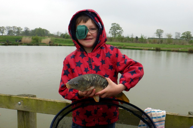 Many of these youngsters had never seen a fish up close before. Thus the excitement of catching one was even more special.