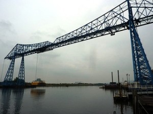 The Teeside Transporter Bridge. Image via Flickr