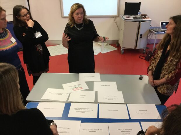 Alison Wheeler’s workshop. Photo credit: Alice Corble