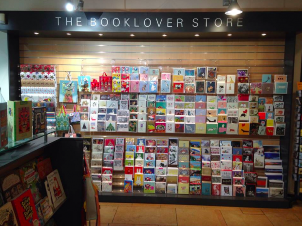 The Booklover Store in Brighton’s Jubilee library. Photo credit: Brighton and Hove City libraries