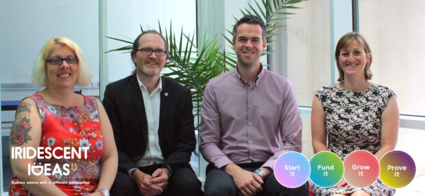 Iridescent Ideas Team photo - July 2016