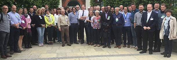 VetBioNet colleagues posing for a group photograph.