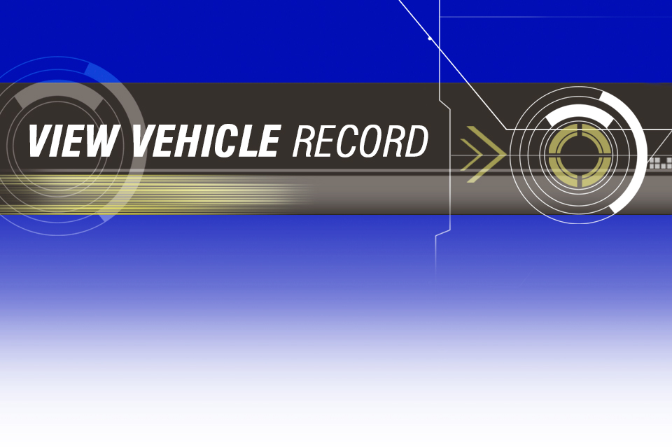 view vehicle record logo