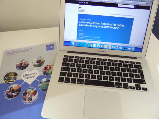 Libraries Deliver: hard copy and online