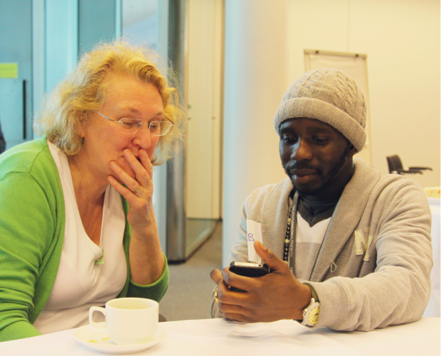 MiCommunity Digital Clinic, 2012. Photo credit: Olu Ogunbanjo