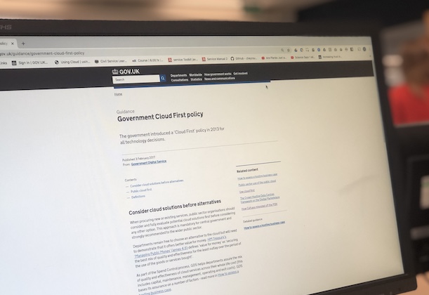 Cloud First policy