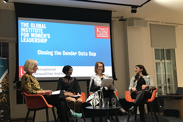 Closing the Gender Data Gap panel.