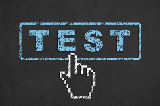 Test button