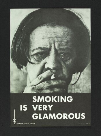 Smoking is very glamorous