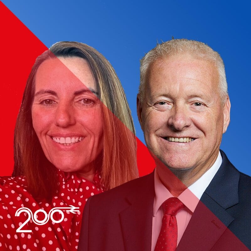 Caroline Ball and Ian Lavery MP