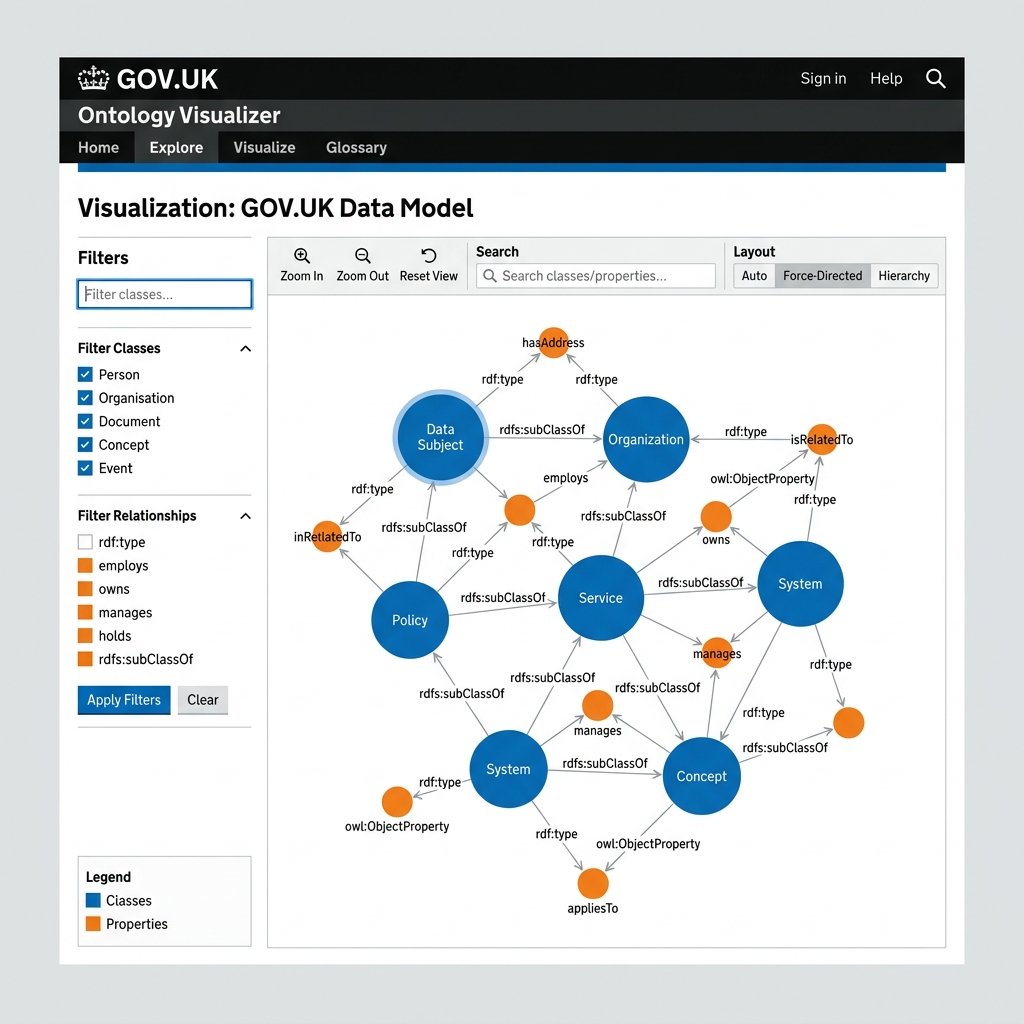 Ontology Visualizer Screen
