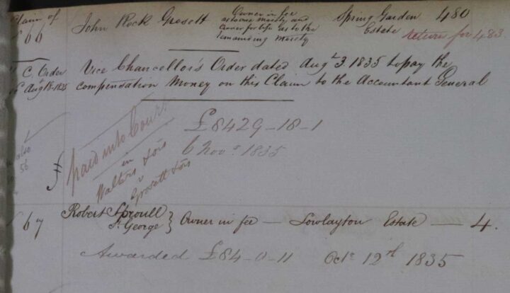 Handwritten text on paper.