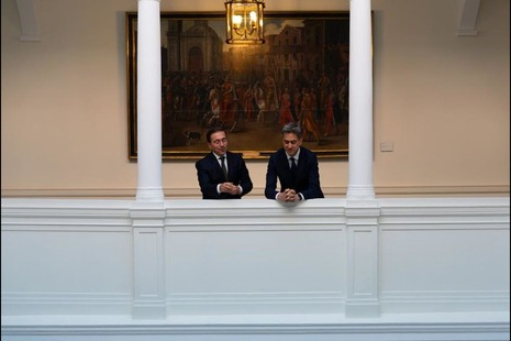 Foreign Secretary Ed Miliband meets with Spanish Minister of Foreign Affairs José Manuel Albares Bueno.