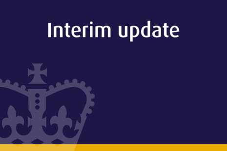 Interim update