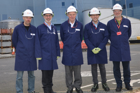 CoRWM members at Sizewell