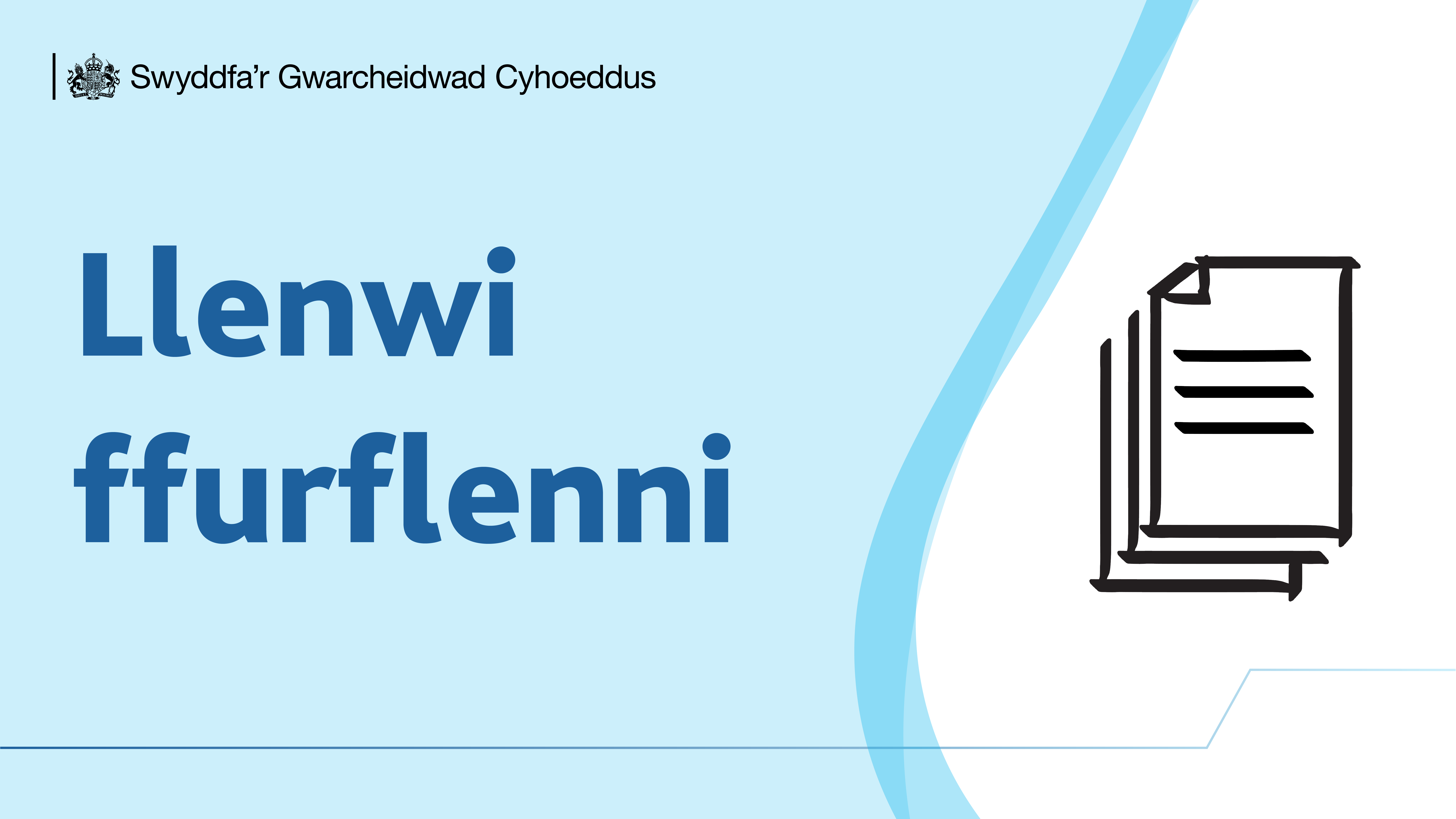 Llenwi ffurflenni