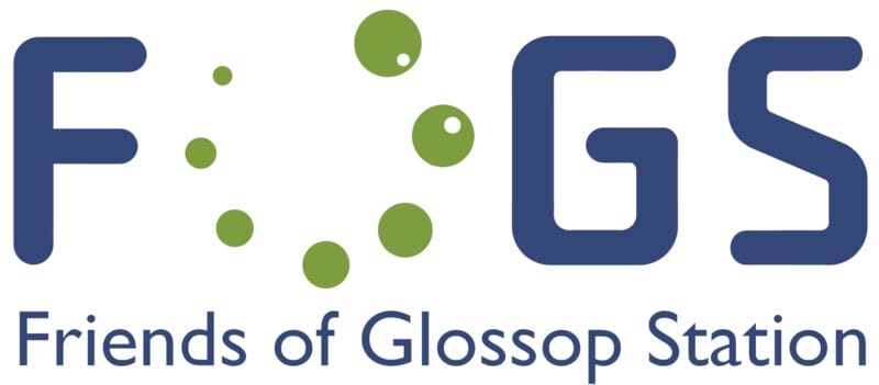 Logo for Friends of Glossop Station (FoGS)