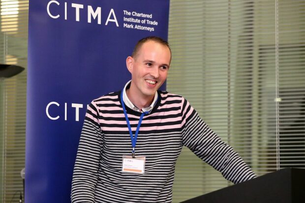 President of the Chartered Institute of Trade Mark Attorneys (CITMA), Daniel Hardman-Smart.