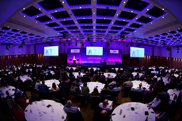 Aerial view of one of the previous MHRA Symposia