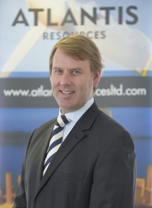 Tim Cornelius, CEO of Atlantis Resources
