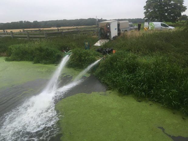 The Kyme Eau along the River Witham