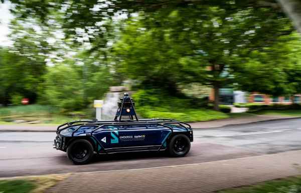 Europe-first zero-occupancy autonomous vehicle journey on-road completed by Oxbotica. (Copyright: Oxa)