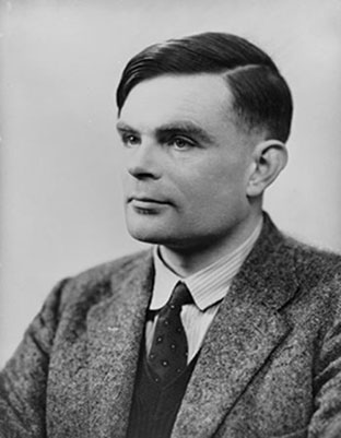 Image of Alan Turing.