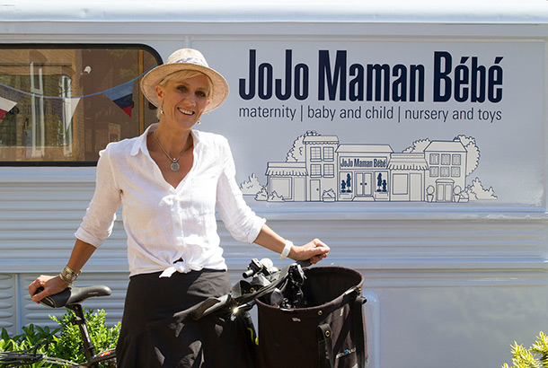 Laura Tenison, founder of baby clothing retailer JoJo Maman Bébe