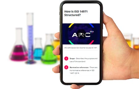 Image: demonstrating ARC Regulatory's ARC360 digital product. ARC360® helps to accelerate typical timelines for initiating complex trials by mitigating regulatory risks, leveraging biomarker and regulatory teams’ global IVD research knowledge, expediting precision medicine trial initiation, supporting clinical trial strategy development and implementation and providing a cross departmental collaboration tool.