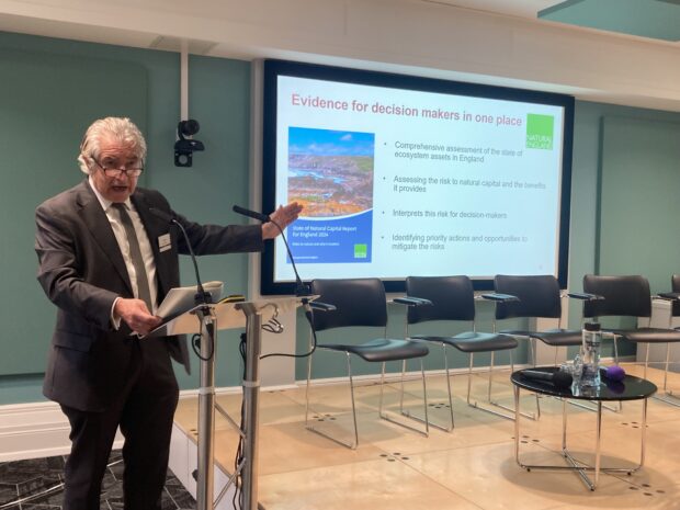 Speaking at the launch of the State of Natural Capital report