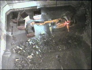Bunker 4 waste clearance nearing completion.