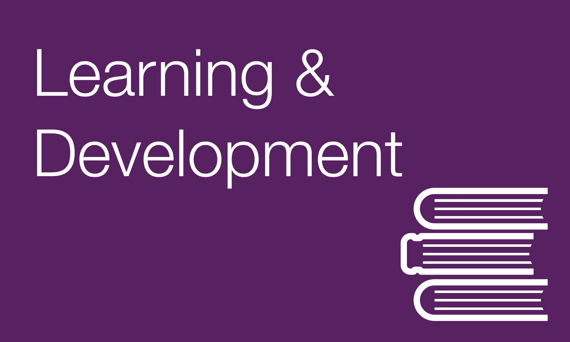 Learning & Development
