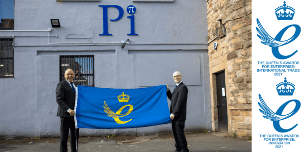 The Queen's Awards flag at Process Instruments (UK) Ltd