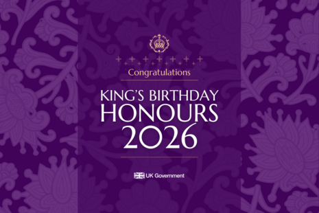Congratulations King's Birthday Honours 2026