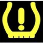 Diagram 3. Example of a TPMS warning lamp ""