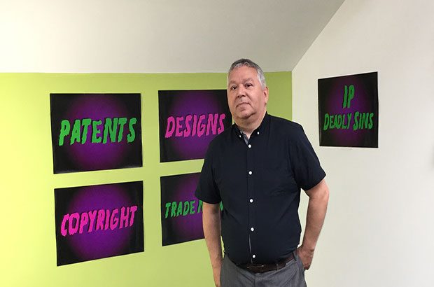 Gary Townley presenting Faceboom Live.