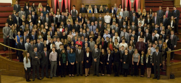 Group shot of the 2nd cohort of 200 Fast Track apprentices
