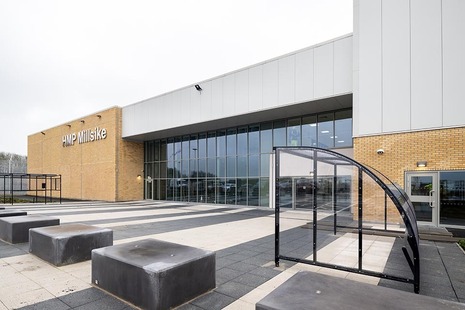 Image of a newly constructed prison