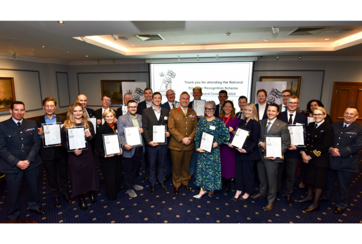 Defence Employer Recognition Scheme Silver Award recipients.
