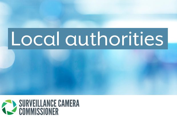 Abstract image with the words'local authorities'