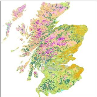 Map of Scotland