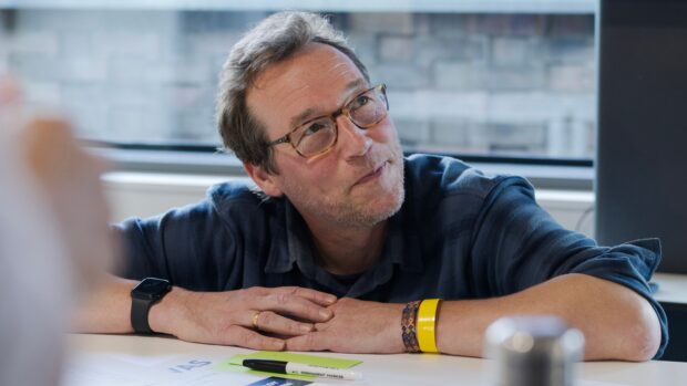 A photo of a delegate at the Public Design Conference
