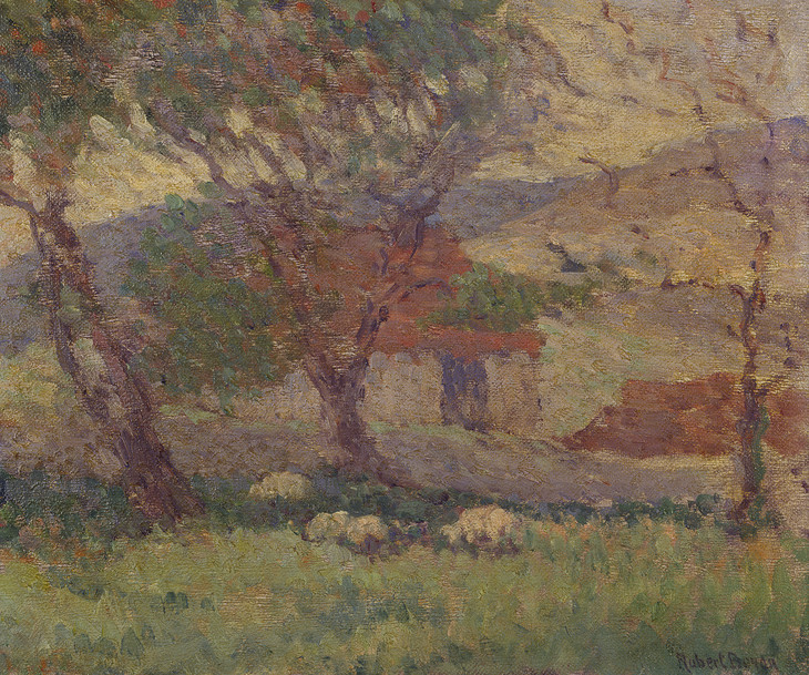 Robert Bevan 'In the Downs near Lewes' 1906