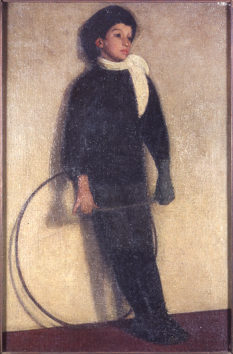 Maxwell Gordon Lightfoot 'Boy with a Hoop. Frank' c.1911