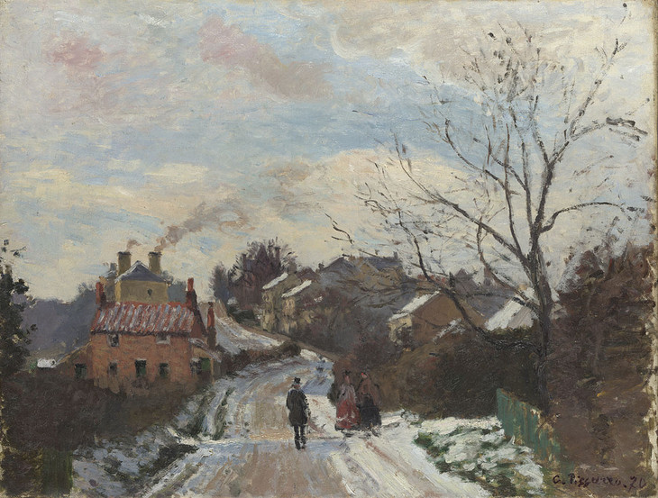 Camille Pissarro 'Fox Hill, Upper Norwood' 1870