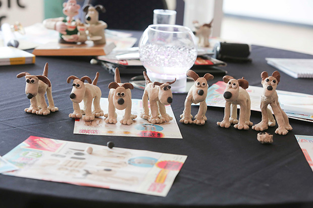 Clay models of Gromit (from Wallace and Gromit)