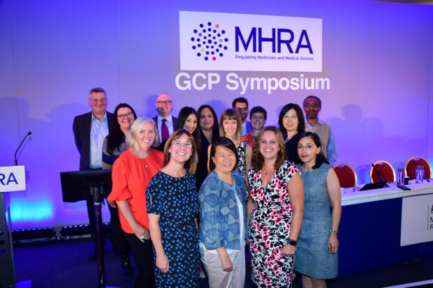 Staff at GCP event