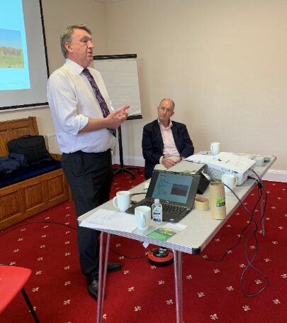 Paul Caldwell and Kevin Hollinrake MP at Roundtable event