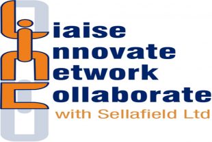 A logo for LINC with Sellafield Ltd