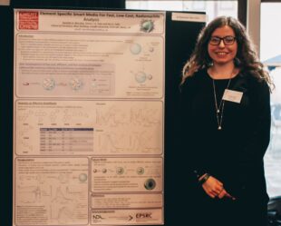 Danielle Merrikin won the best poster award